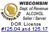 Approved for Wisconsin Bartender License / Operator License Approved for Wisconsin Bartender License / Operator License